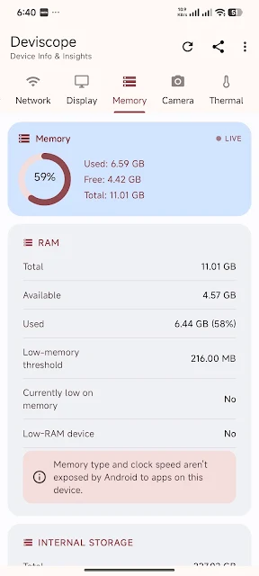 Deviscope screenshot
